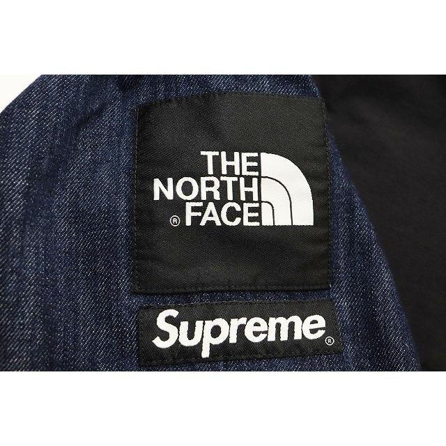 シュプリーム SUPREME × THE NORTH FACE 15SS DENIM DOT SHOT JACKET L 