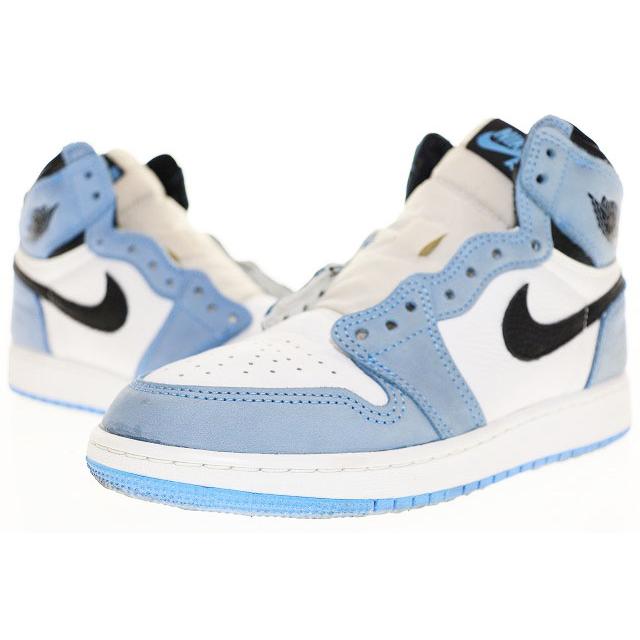 NIKE ナイキ AIR JORDAN 1 RETRO HIGH OG GS UNIVERSITY BLUE NIKE ナイキ AIR JORDAN 1 RETRO HIGH OG GS UNIVERSITY BLUE