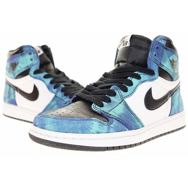 ナイキ NIKE WMNS AIR JORDAN 1 HIGH OG TIE-DYE 2020 23.5cm CD0461 