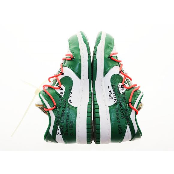 NIKE（ナイキ） × OFF-WHITE DUNK LOW WHITE PINE-GREEN 24cm CT0856 