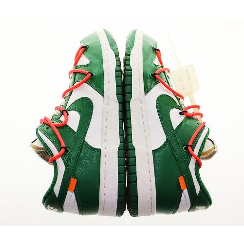 NIKE（ナイキ） × OFF-WHITE DUNK LOW WHITE PINE-GREEN 24cm
