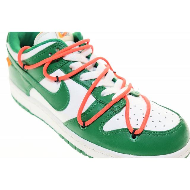 NIKE（ナイキ） × OFF-WHITE DUNK LOW WHITE PINE-GREEN 24cm CT0856 
