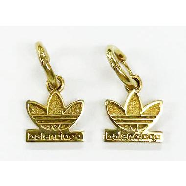 BALENCIAGA バレンシアガ 23SS × Adidas Trefoil earrings BALENCIAGA バレンシアガ 23SS × Adidas Trefoil earrings