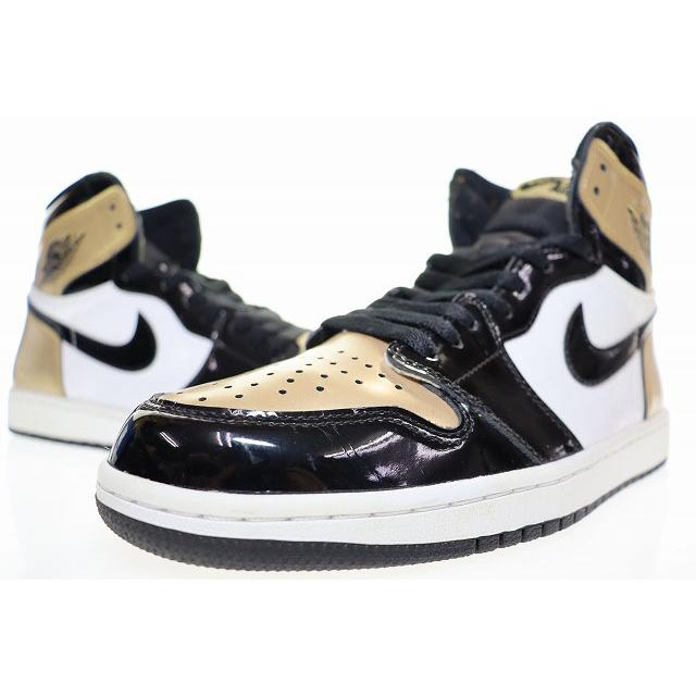 NIKE ナイキ AIR JORDAN 1 RETRO HIGH OG NRG GOLD TOE 28cm 861428 
