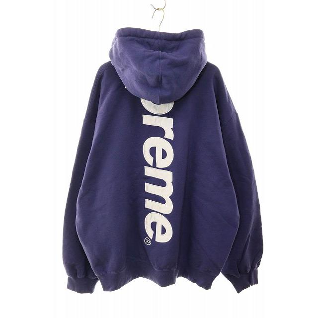 Supreme（シュプリーム） SUPREME SATIN APPLIQUE HOODED SWEATSHIRT
