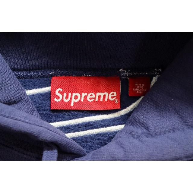 Supreme（シュプリーム） SUPREME SATIN APPLIQUE HOODED SWEATSHIRT