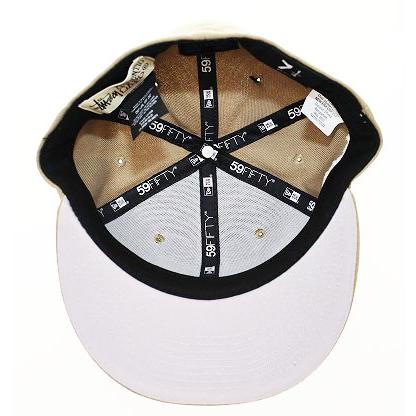 STUSSY ステューシー × NEW ERA CAP 59FIFTY BEIGE 7 4/1 57.7cm STUSSY ステューシー × NEW ERA CAP 59FIFTY BEIGE 7 4/1 57.7cm