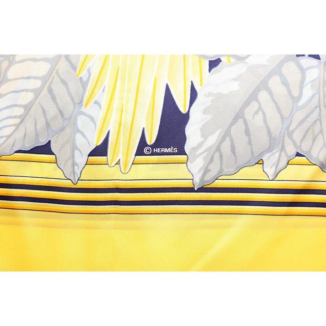 HERMES（エルメス） カレ90 Les Perroquets スカーフ オウム シルク