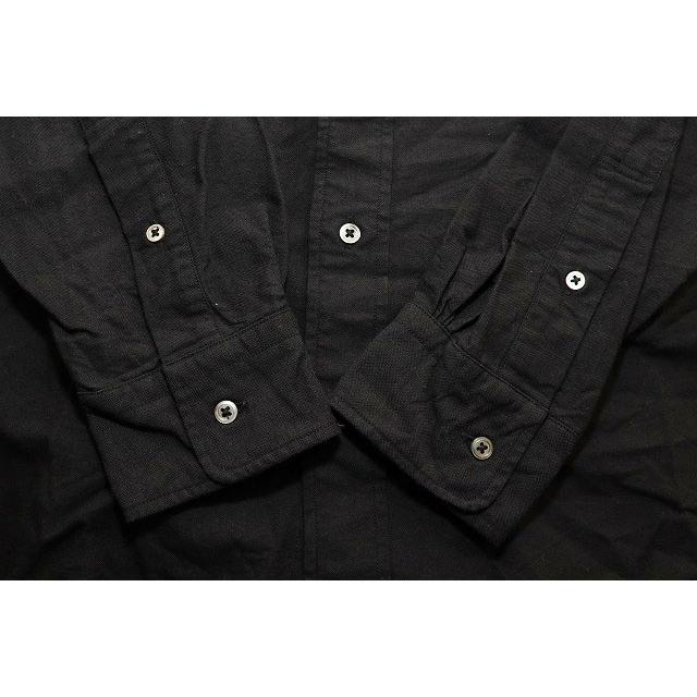 グラフペーパー Graphpaper OXFORD L/S B.D BOX SHIRT BLACK SIZE 2