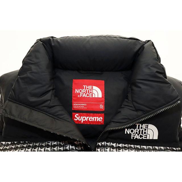 ノースフェイスセンターロゴヌプシダウンベスト　S　シュプリーム Supreme シュプリーム SUPREME × THE NORTH FACE 21SS STUDDED