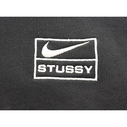 NIKE ナイキ × STUSSY WASHED NRG FLEECE CREWNECK BLACK S NIKE ナイキ × STUSSY WASHED NRG FLEECE CREWNECK BLACK S