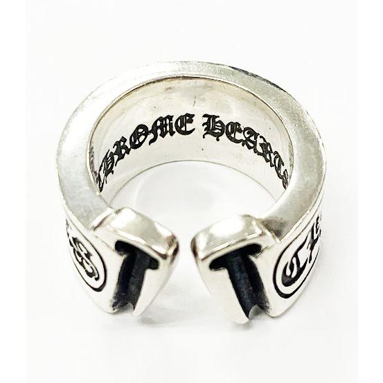 CHROME HEARTS クロムハーツ LG SCROLL LABEL 10号 ラージ CHROME HEARTS クロムハーツ LG SCROLL LABEL 10号 ラージ