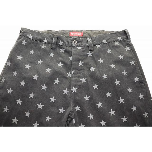Supreme シュプリーム SUPREME 22SS STAR CHINO PANT BLACK 34 Supreme シュプリーム SUPREME 22SS STAR CHINO PANT BLACK 34