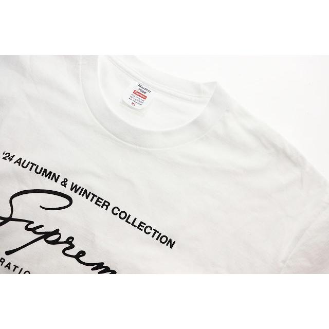 【中古】シュプリーム × マーティンローズ 24AW Martine Rose Tee Tシャツ カットソー M ホワイト ブラック /DO Supreme（シュプリーム） SUPREME 24AW MARTINE ROSE TEE WHITE XL