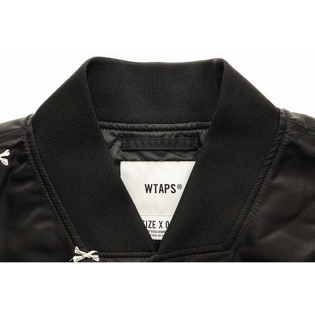 ダブルタップス WTAPS 22SS CROSS BONE TEAM JACKET NYLON BLACK ダブルタップス WTAPS 22SS CROSS BONE TEAM JACKET NYLON BLACK