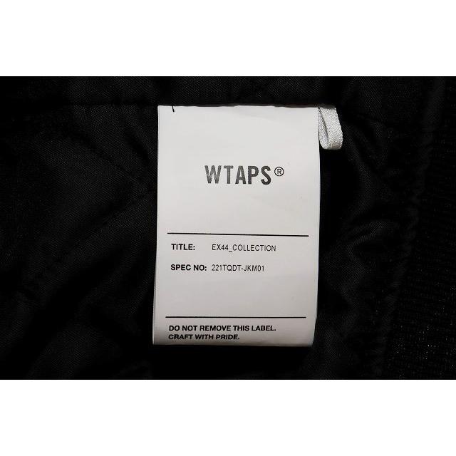 ダブルタップス WTAPS 22SS CROSS BONE TEAM JACKET NYLON BLACK ダブルタップス WTAPS 22SS CROSS BONE TEAM JACKET NYLON BLACK