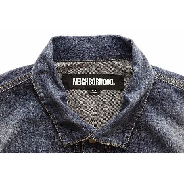 ネイバーフッド NEIGHBORHOOD 24SS WASHED LIGHTWEIGHT DENIM JACKET L 