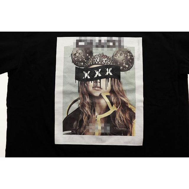 【入手困難】ゴッドセレクション　ジジ・ハディッド　Tシャツ　ビックフォト GOD SELECTION XXX GIGI HADID TEE BLACK L ゴッドセレクション
