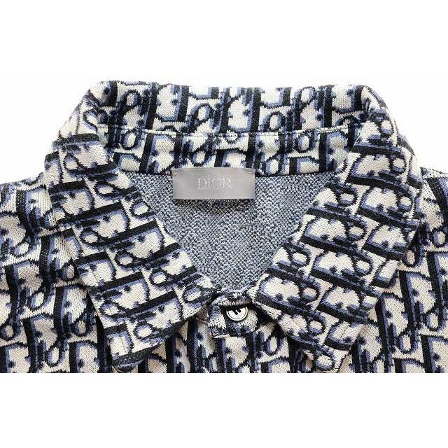 ディオール Dior 20SS OBLIQUE OVERSHIRT オブリーク オーバー ニット