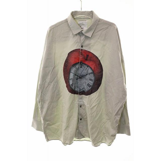 シャリーフ SHAREEF 22SS APPLE L/S SHIRTS SIZE 2 22313021
