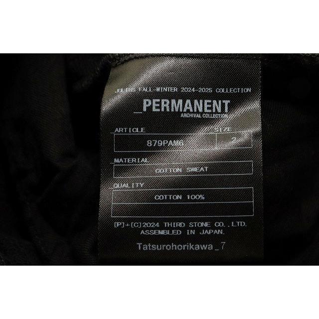 ユリウス JULIUS 24AW LAYERED SHORT PANTS COTTON SWEAT 2 879PAM6