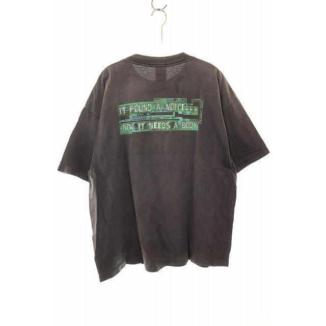 セントマイケル SAINTMICHAEL GS SS TEE GITS BLACK XL SM-YS1