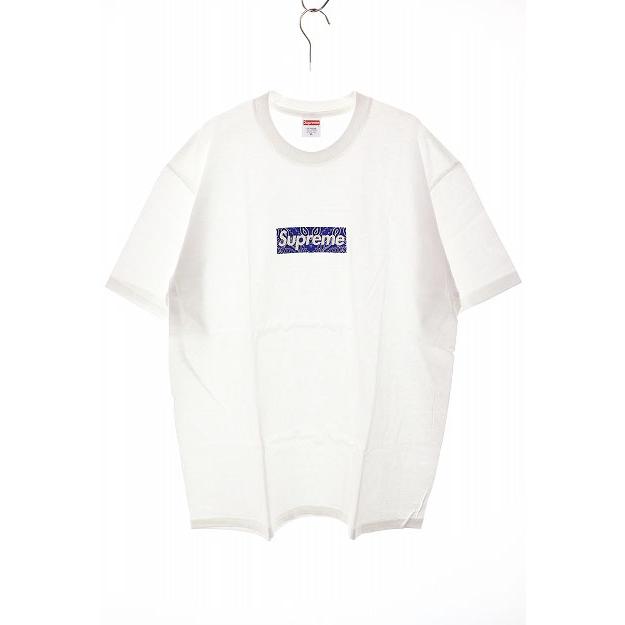 Supreme（シュプリーム） SUPREME 19AW BANDANA BOX LOGO TEE WHITE XL 