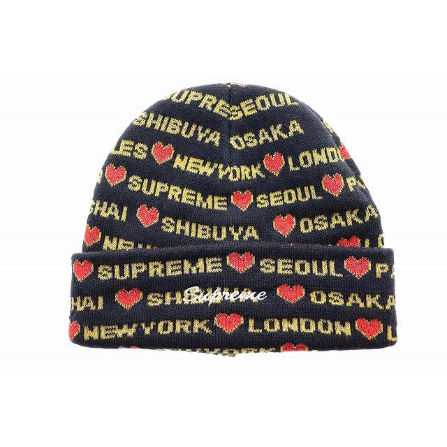 Supreme（シュプリーム） SUPREME 24AW HEARTS BEANIE ハート ロゴ