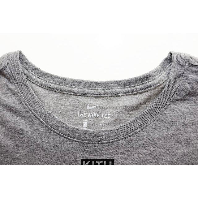 キスニューヨークシティ KITH NYC × NIKE SWOOSH TEE GREY XXL ナイキ