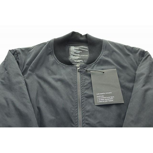 ヌードマサヒコマルヤマ nude:masahiko maruyama OVERSIZED BOMBER 
