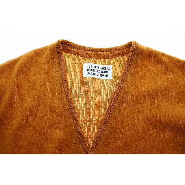 ワコマリア WACKO MARIA 22AW MOHAIR CARDIGAN SIZE M 22FW-WMK-KN06  