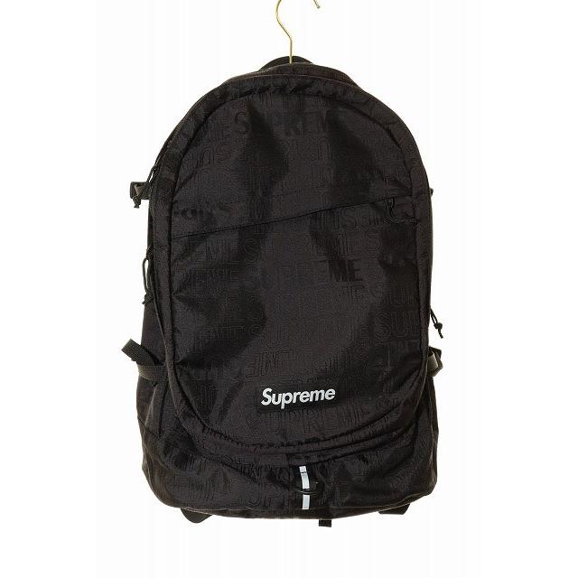 Supreme シュプリーム SUPREME 19SS BACKPACK BLACK バックパック 