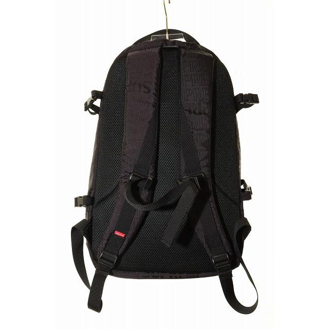 Supreme シュプリーム SUPREME 19SS BACKPACK BLACK バックパック 