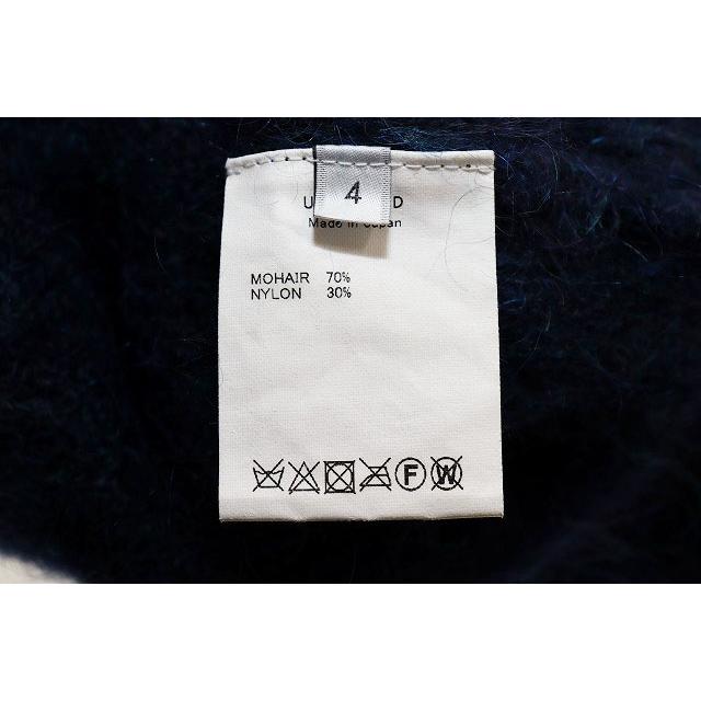 アンユーズド UNUSED 22AW MOHAIR KNIT CARDIGAN 7G NAVY SIZE 4