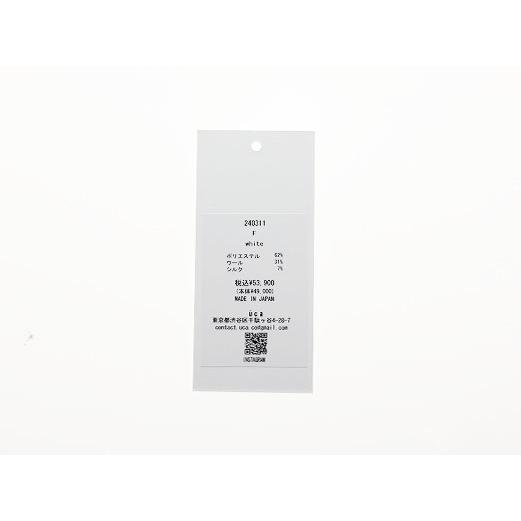 【中古】uca SRY WILD VEST WHITE F 240311 ワイルド ベスト ホワイト 【ブランド古着ベクトル】 ●■250305 uca SRY WILD VEST WHITE F 240311 ワイルド ベスト ホワイト