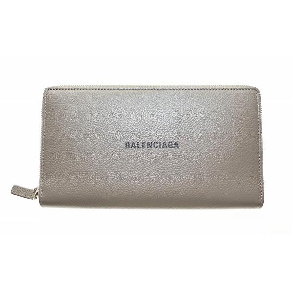 BALENCIAGA（バレンシアガ） コンチネンタル レザー ラウンド ジップ 