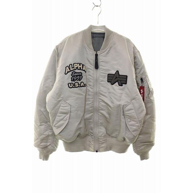 アルファ ALPHA MA-1 リバーシブル フライトジャケット L