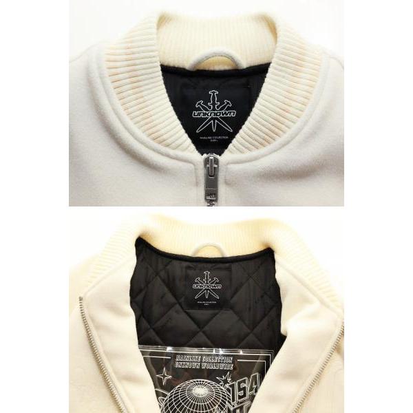 アンノウン・ロンドン LOGO VARSITY JACKET スタジャン 楽天市場】正規品【 UNKNOWN LONDON LOGO VARSITY JACKET