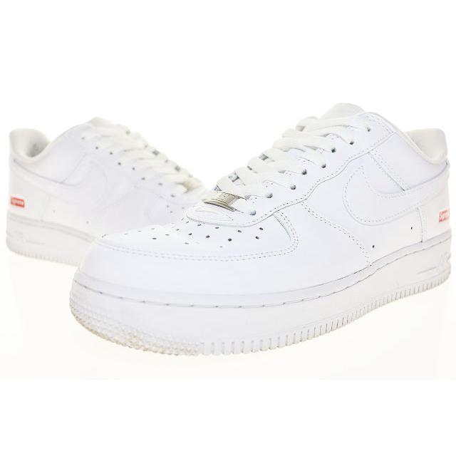 NIKE ナイキ × SUPREME AIR FORCE 1 LOW SP WHITE 26.5cm CU9225-100 