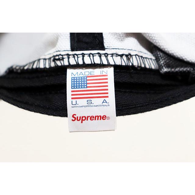 Supreme（シュプリーム） SUPREME 24AW PIGMENT S LOGO 6-PANEL BLACK