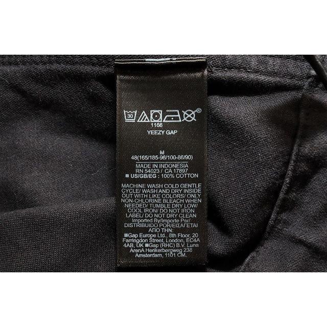 Yeezy Gap SATEEN ANORAK HOODIE BLACK M 471395-00-1 イージー サテン