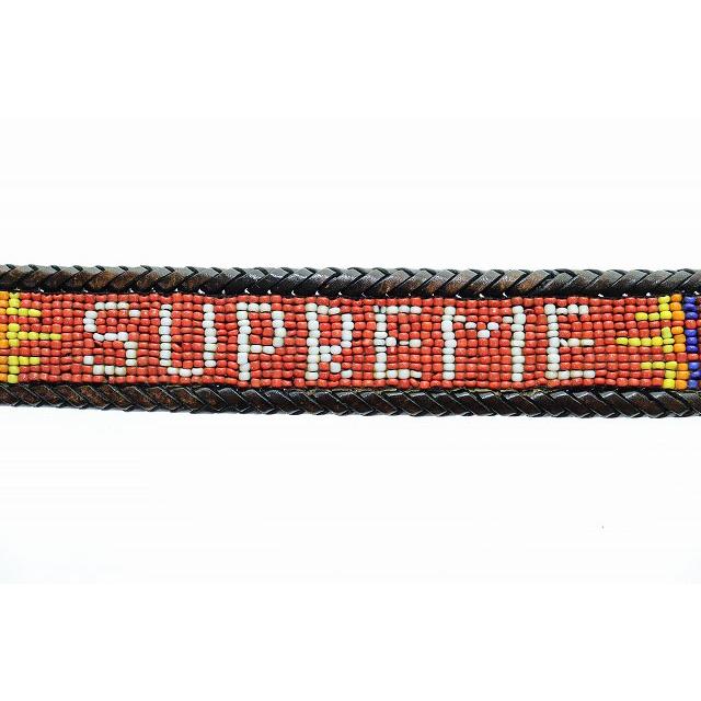 ベルト SUPREME 12SS BEADED BELT RED L/XL Supreme（シュプリーム） SUPREME 12SS BEADED BELT RED L/XL