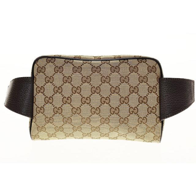 GUCCI（グッチ） GUCCI GGキャンバス スクエア ウエストポーチ 449174