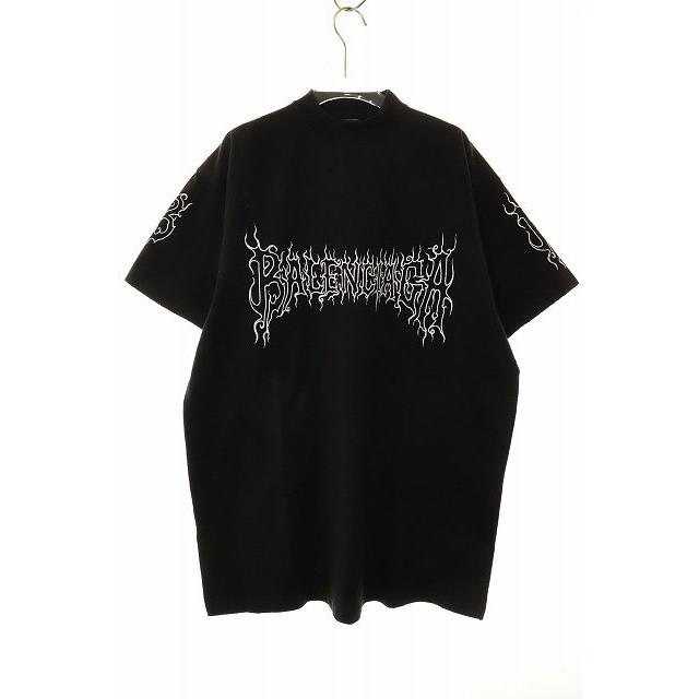 BALENCIAGA バレンシアガ DARKWAVE TEE BLACK SIZE 1 739028