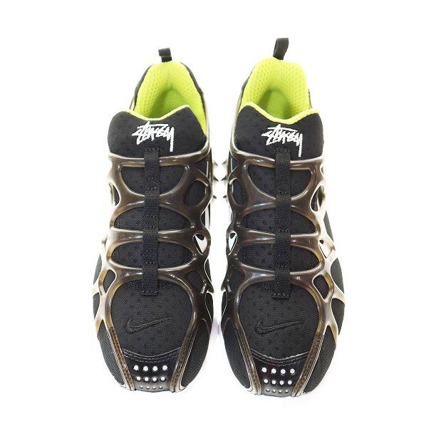 NIKE ナイキ × STUSSY AIR ZM SPIRIDON KK BLACK WHITE BRIGHT