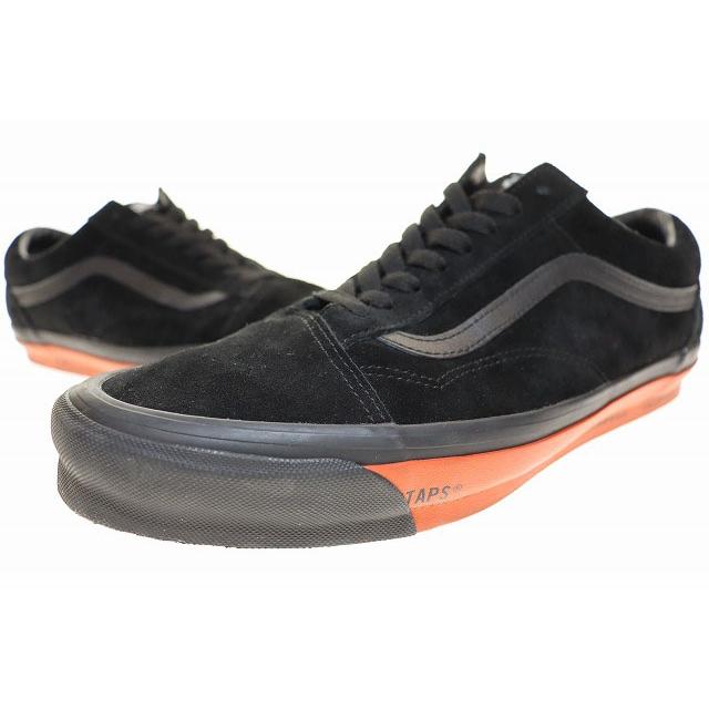 ダブルタップス × バンズ OG オールドスクール LX ブラック VANS バンズ × WTAPS OG OLD SKOOL LX BLACK 31cm ダブル