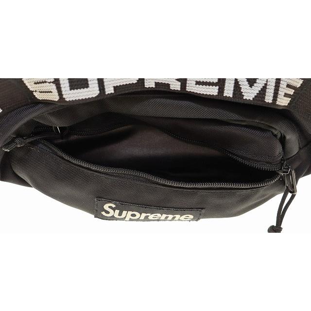 Supreme（シュプリーム） SUPREME 18SS WAIST BAG BLACK ウエスト
