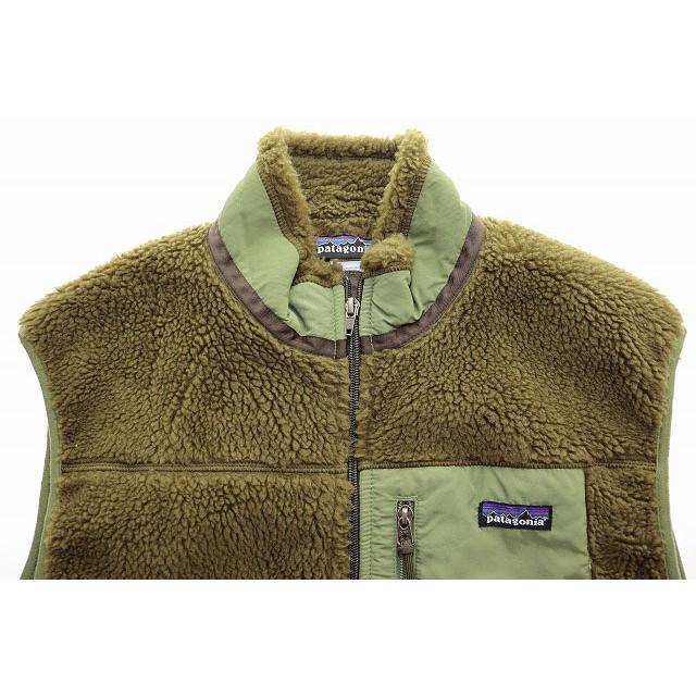 パタゴニア Patagonia CLASSIC RETRO-X VEST GREEN L 23047FA12 