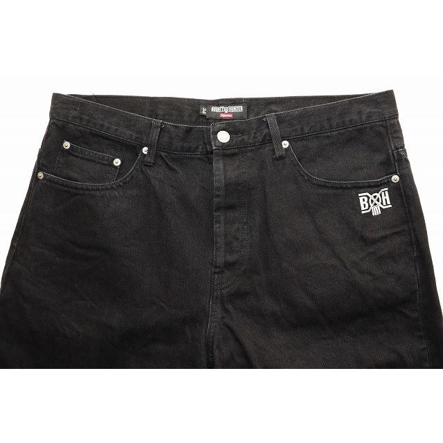 Supreme ブラックデニムパンツ 中古・古着通販】SUPREME (シュプリーム) ブラックデニムパンツ