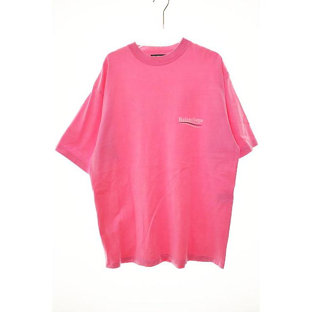 Balenciaga ピンク Tシャツ　XXS BALENCIAGA バレンシアガ POLITICAL CAMPAIGN PINK XXS